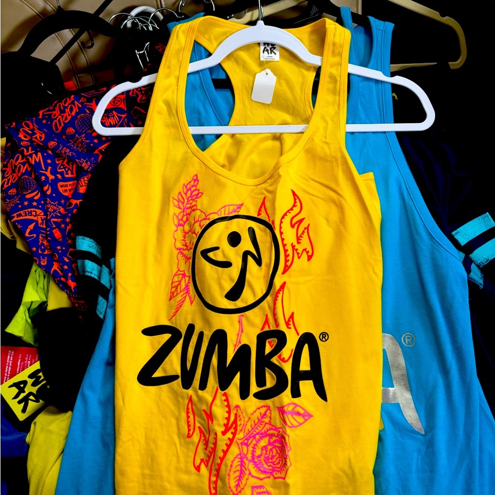 Zumba Yellow Tank Top